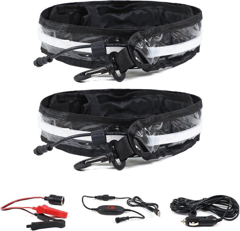 NOVA AUTO 12V Led Light Strip,RV Awning Lights with 2835 LED Chips,IP68 Waterproof Led Light Bar for Outdoor Camping and Overland,2PC - Image 1